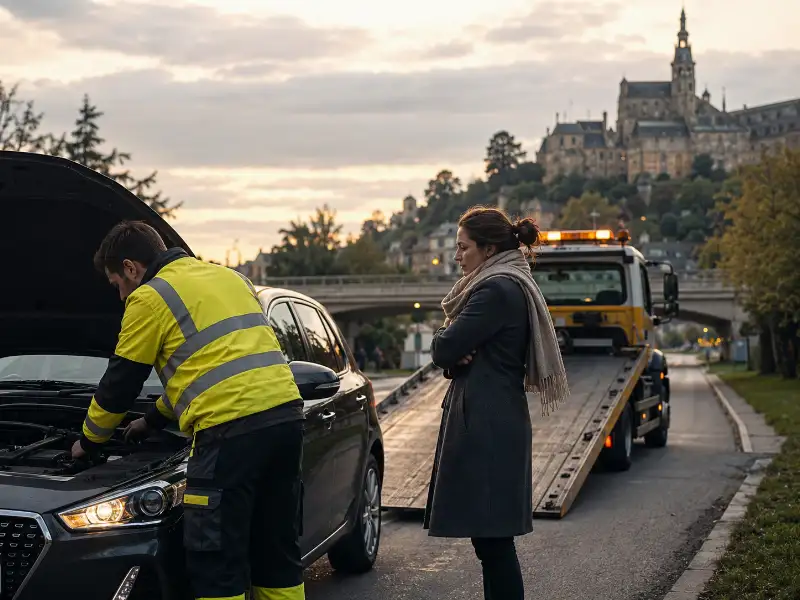 Dépanneur professionnel à Caen – 5 ans d'expérience sur route et en ville