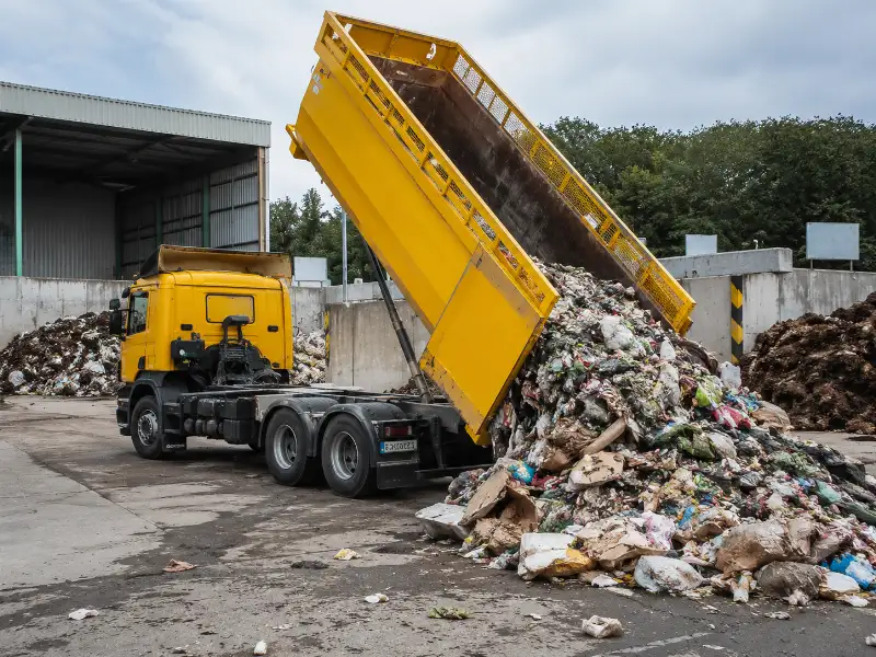 Zone d'intervention collecte déchets Caen et Calvados